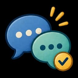 Speech bubbles for telc exam preparation
