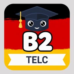 German B2 Exam Prep – telc app icon